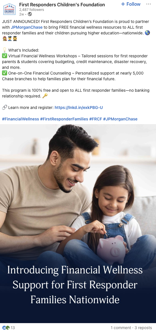 First responders children's foundation